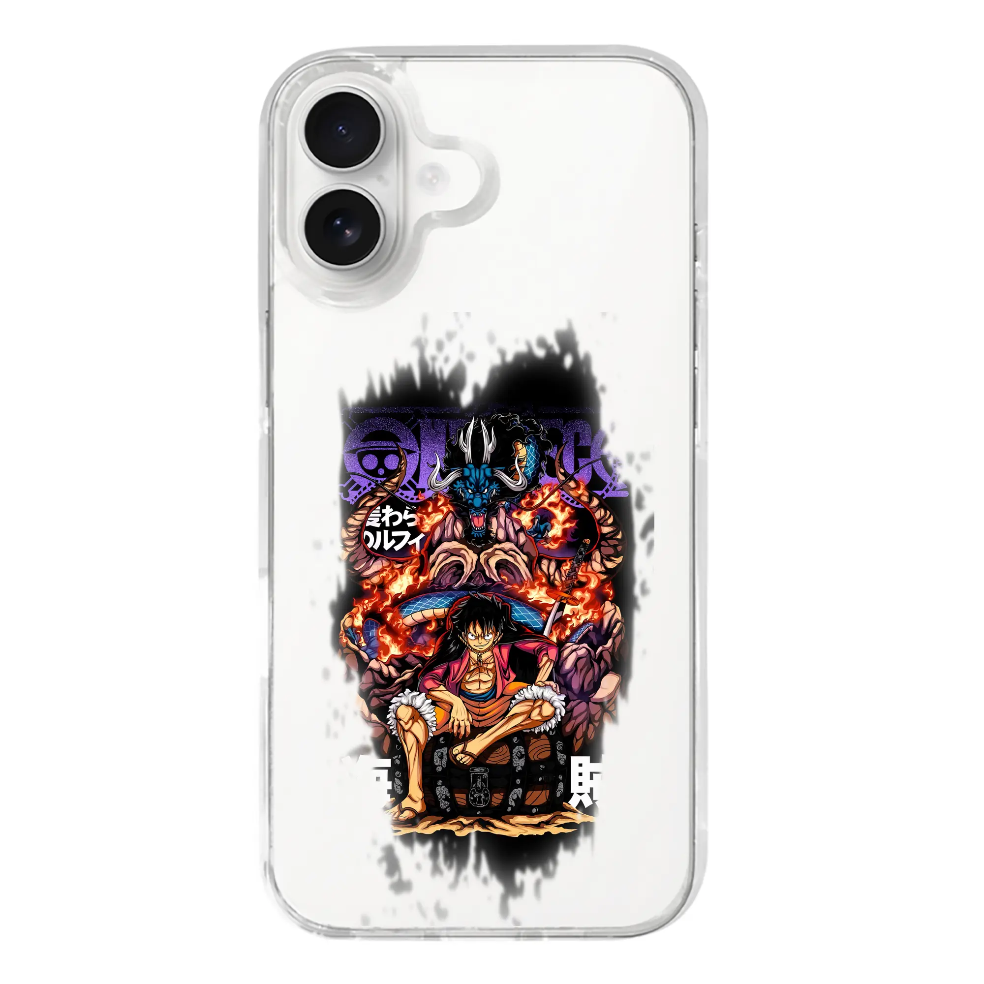 ワンピース グッズ モンキー・D・ルフィ - iPhone 17シリーズ 透明スマホケース – 薄型・耐衝撃・精密フィット保護カバー